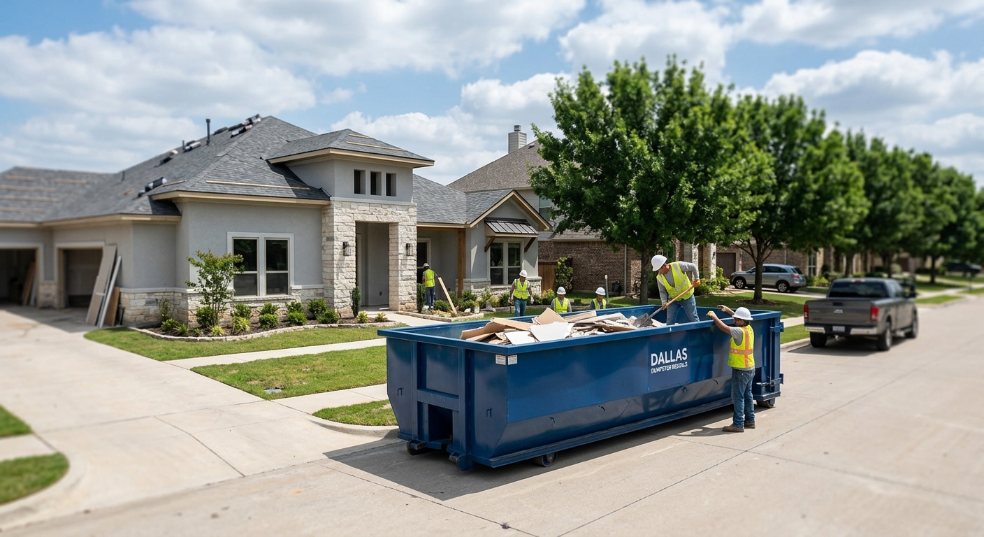 Affordable Dumpster Rental Richardson and Plano TX