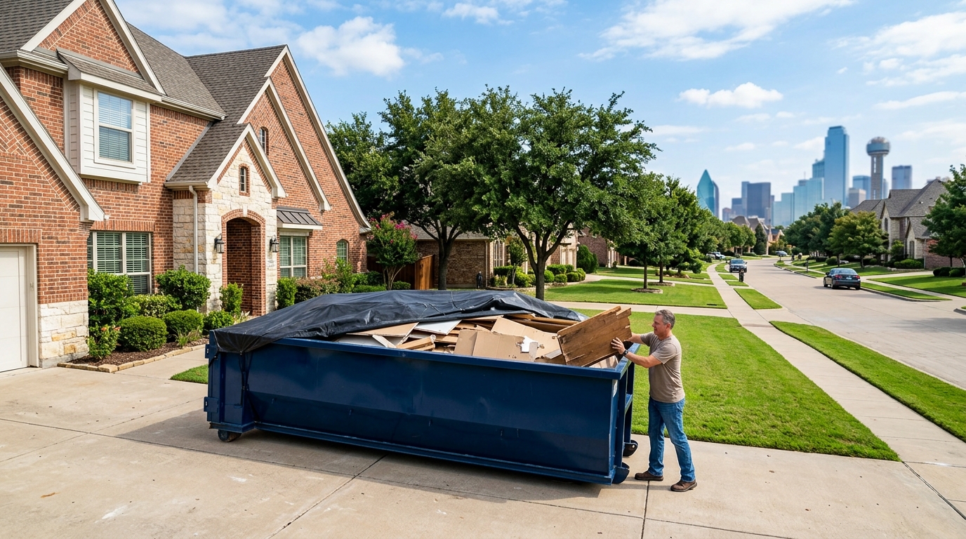 Affordable Residential Dumpster Rental Rates in DFW