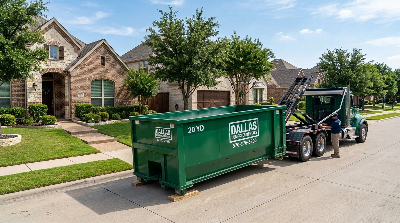 Same Day Roll Off Dumpster Rental Richardson TX