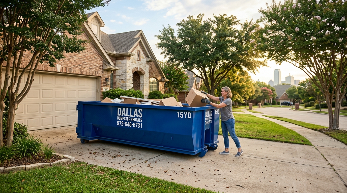 Wondering how long can I keep a rental dumpster in Dallas? Learn about standard rental periods, extension options, and DFW city regulations for your next project.