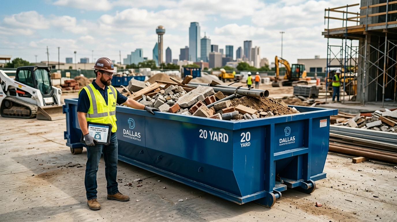 How Much Weight Can a 20 Yard Dumpster Hold? | Pro Guide
