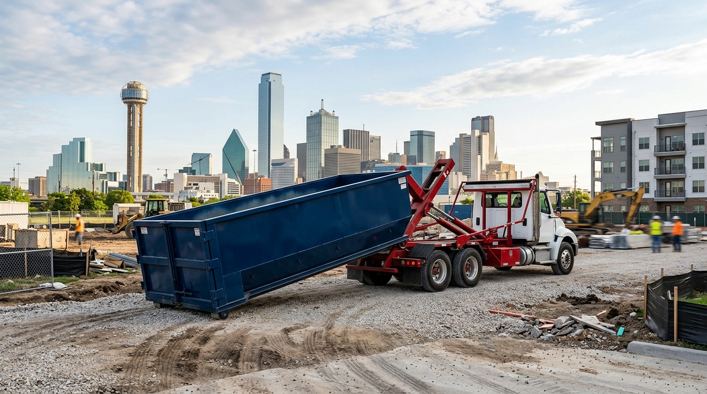 Same Day Dumpster Rental Dallas TX | Fast Roll-Off Service