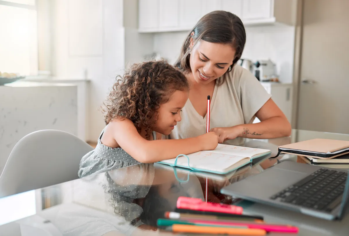 family-education-and-remote-learning-mother