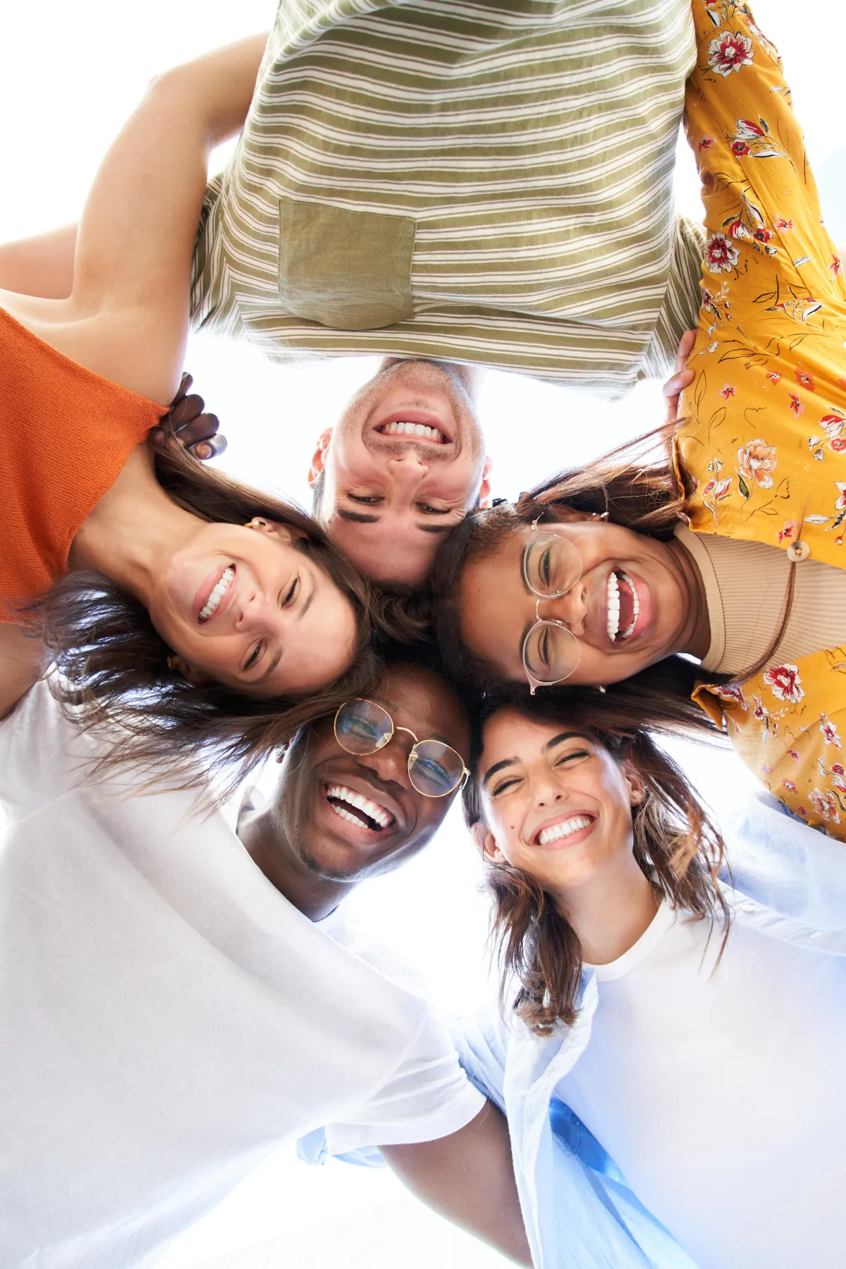 vertical-multiracial-group-young-people-standing