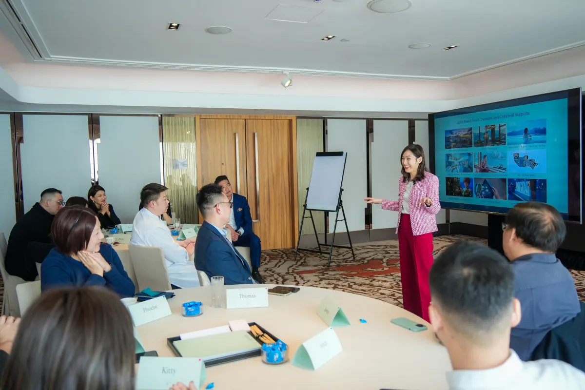 Natalie speaking at a Workshop