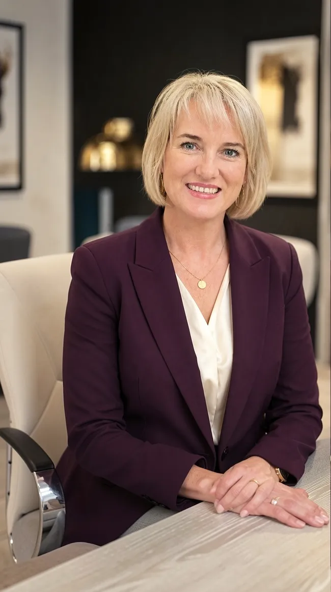 Editorial portrait of the founder