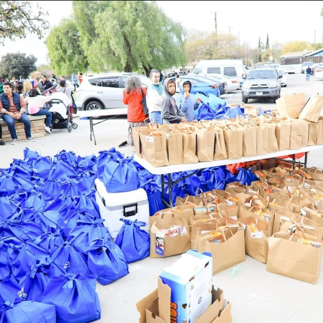 Valley Crossroads church members fellowshipping together in authentic community
