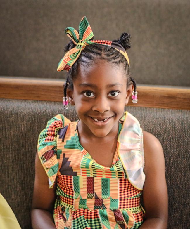 Warm and joyful church community welcoming diverse families and children
