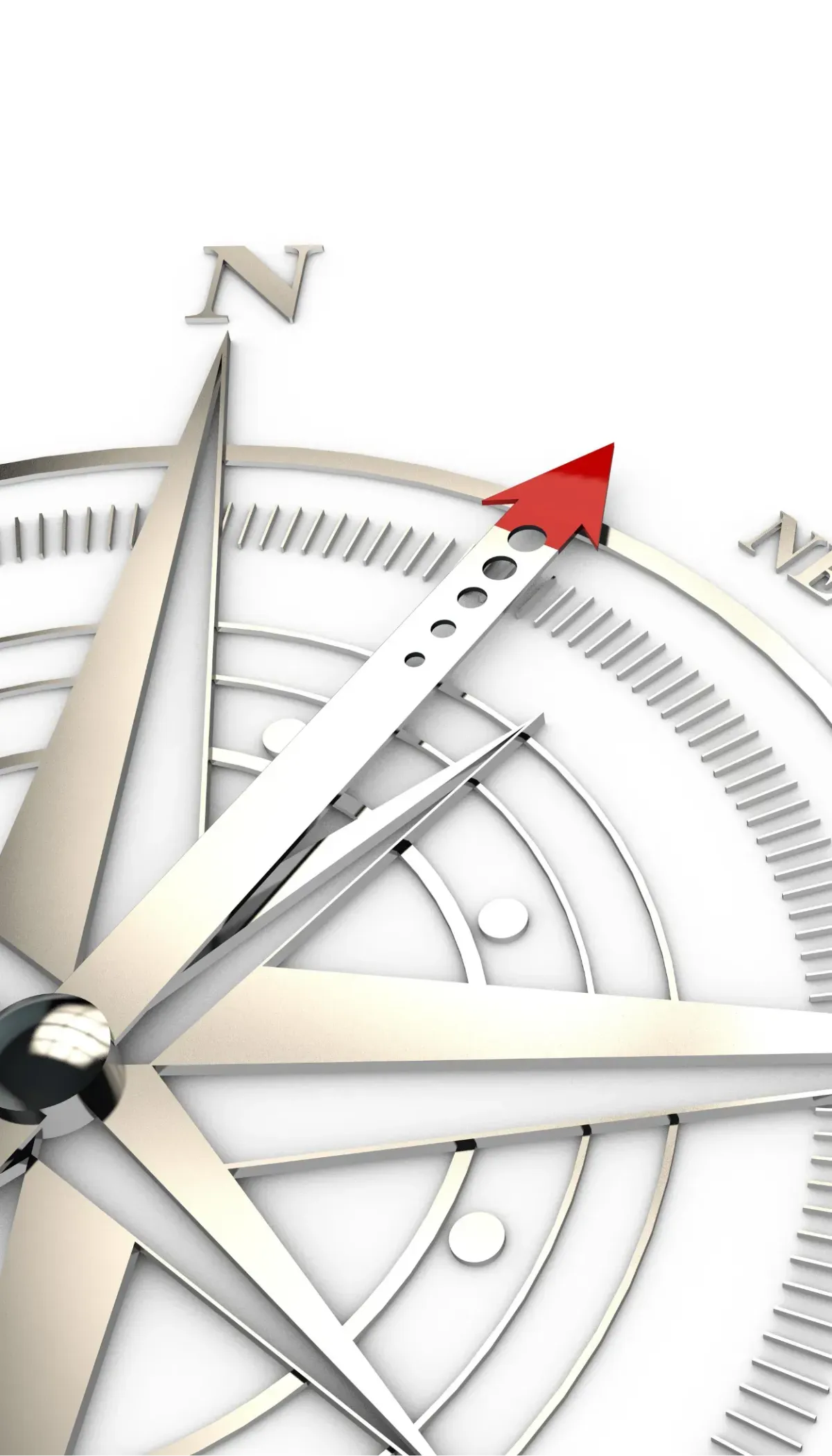 Image shows a compass, pointing to what vitamins am I lacking.