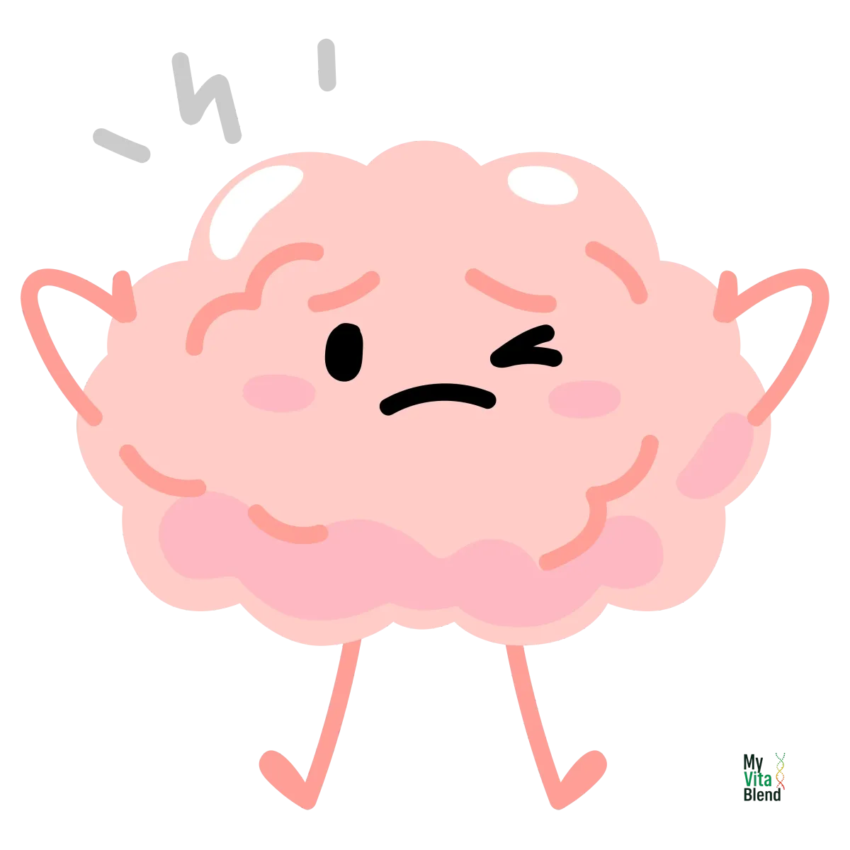 Image shows fatigue and brain fog