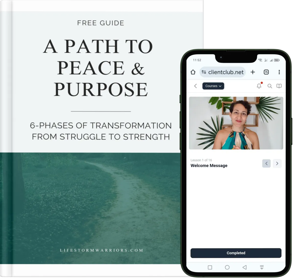 A path to peace and purpose free guide image