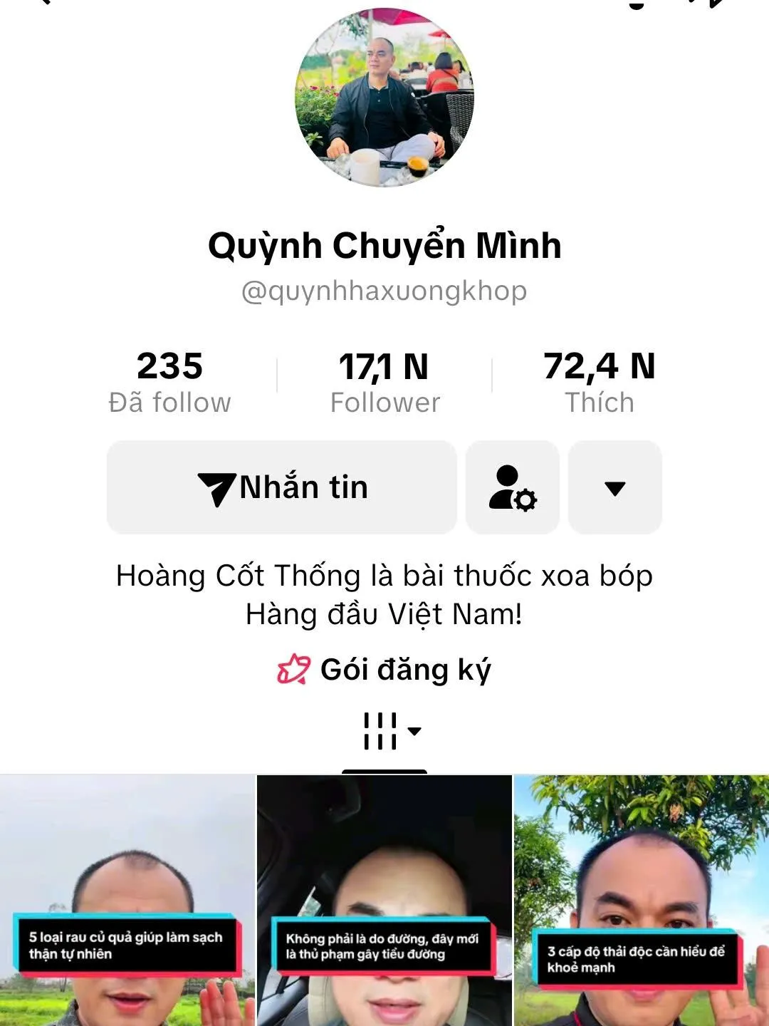 Kênh Tiktok
