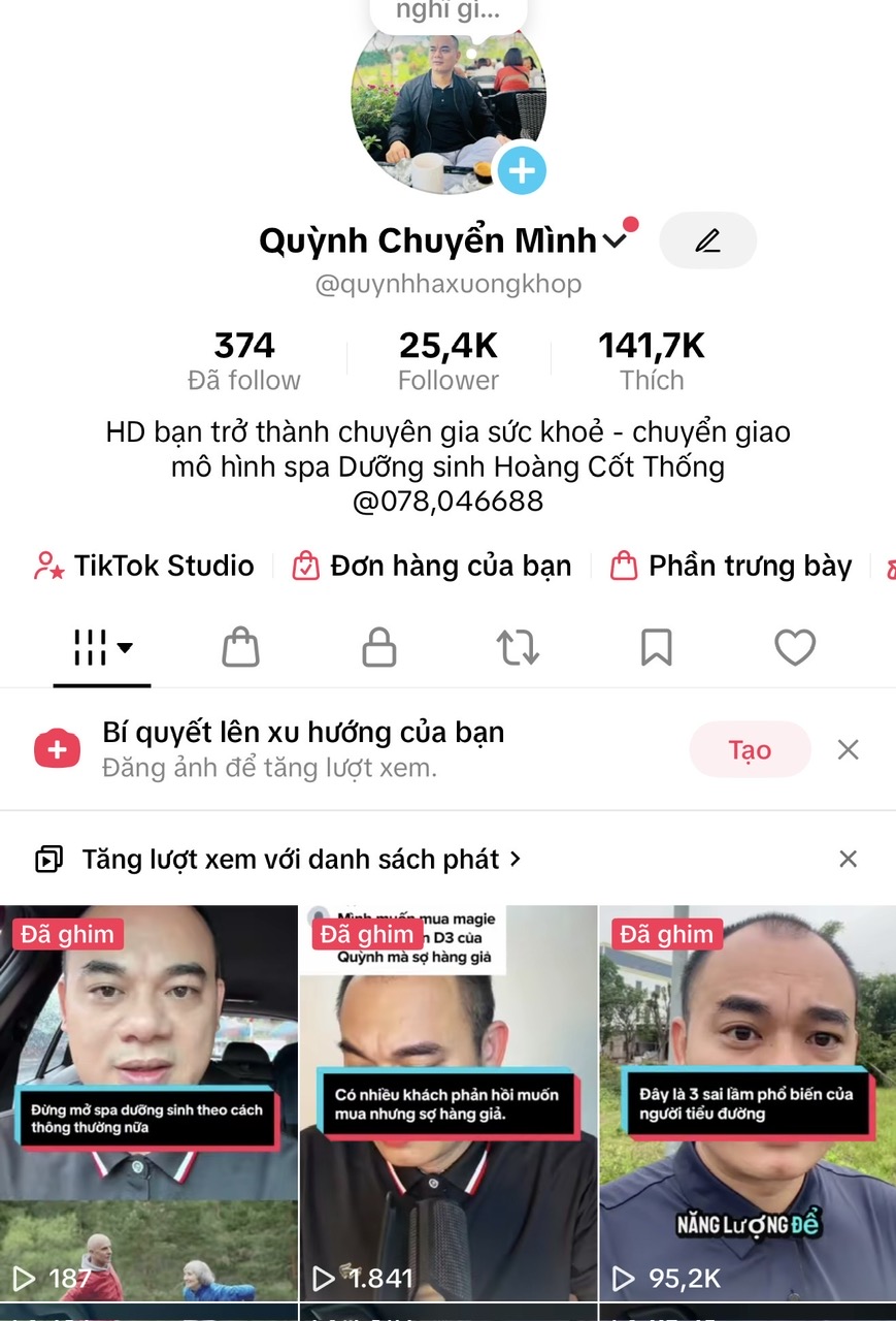 Kênh Tiktok