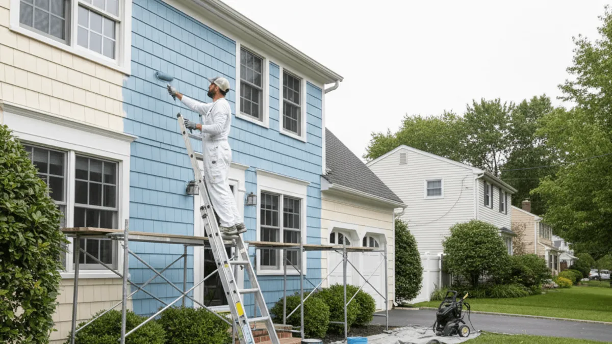 Massapequa, NY Exterior Painting