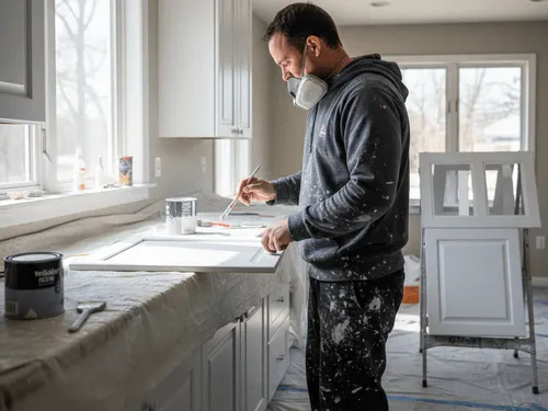 Massapequa, NY Kitchen Cabinet Painting