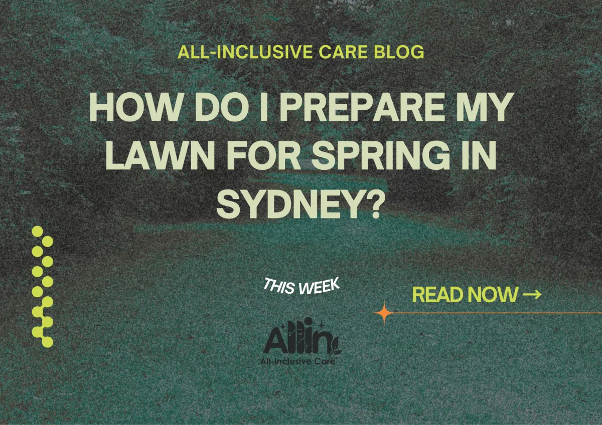 🌱 How Do I Prepare My Lawn for Spring in Sydney?