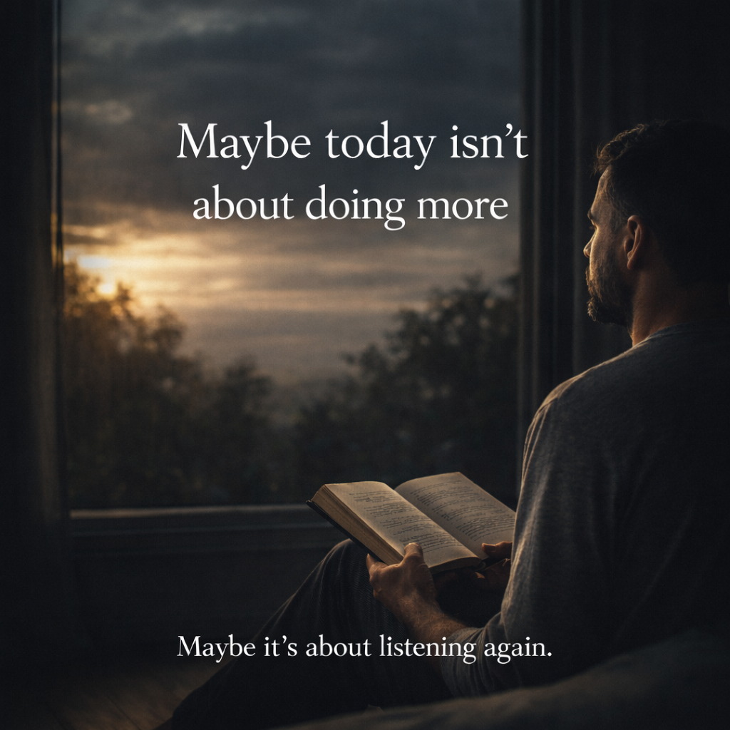 Maybe Today Isn’t About Doing More, Finding Rest and Purpose in God