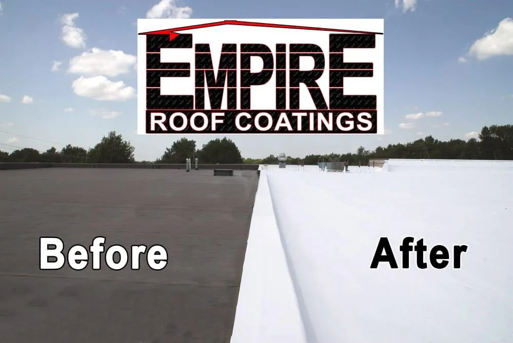 before and after roofing service
