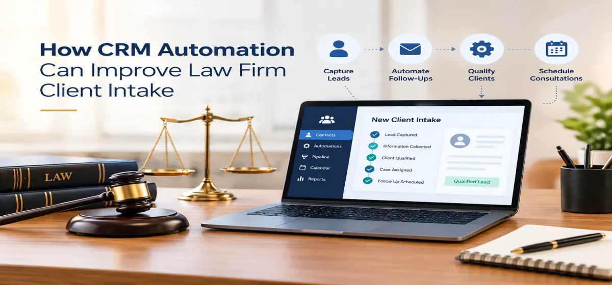 How CRM Automation Improves Law Firm Client Intake