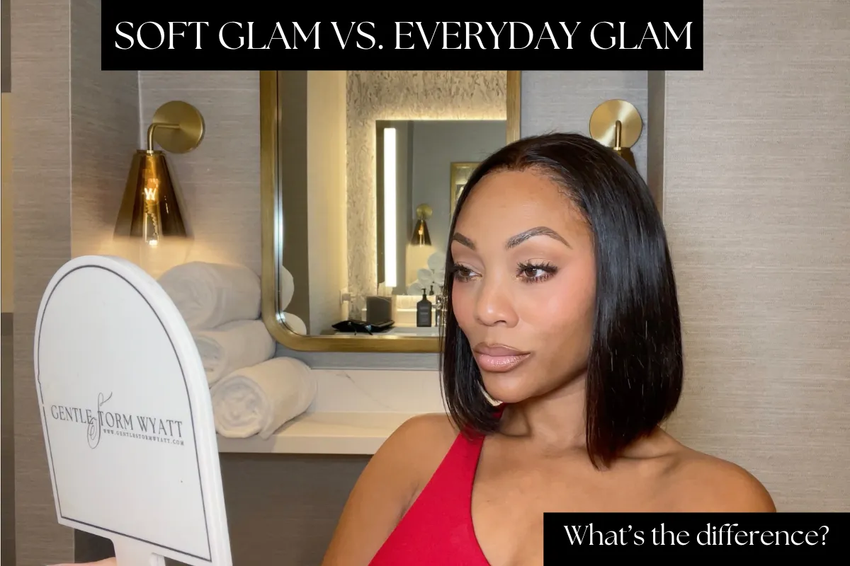 Soft Glam vs Everyday Makeup