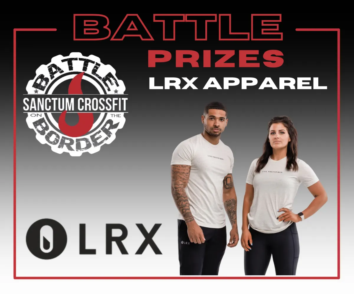 LRX, 2024 Battle on the Border Prizes nemea, CrossFit competition prize sponsor, crossfit solus, prosper tx