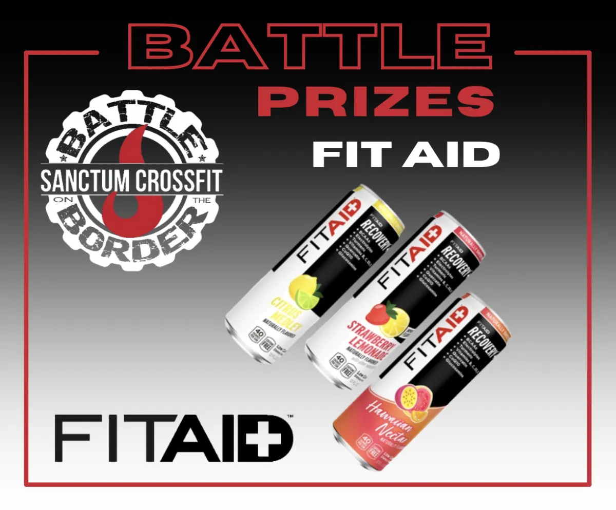 fitaid, 2024 Battle on the Border Prizes nemea, CrossFit competition prize sponsor, crossfit solus, prosper tx