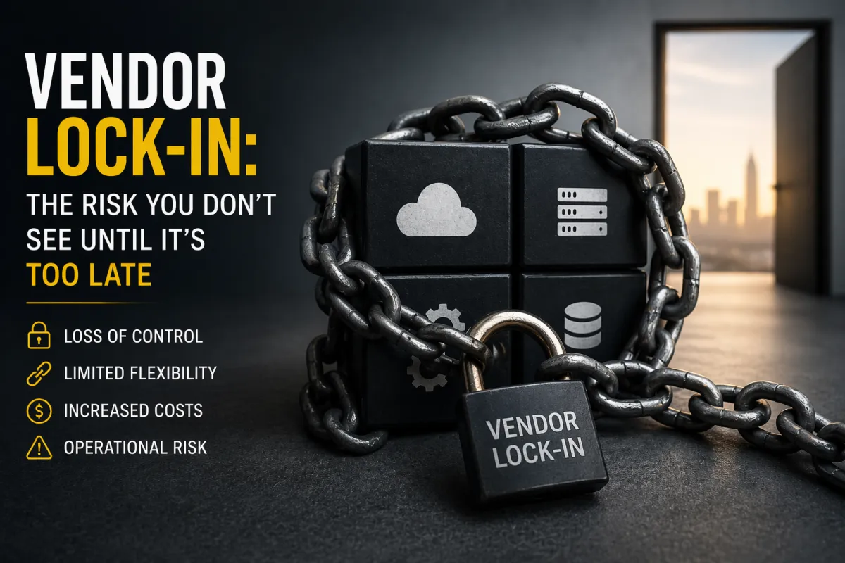 Vendor Lock-In: The Risk You Don't See Until It's Too Late