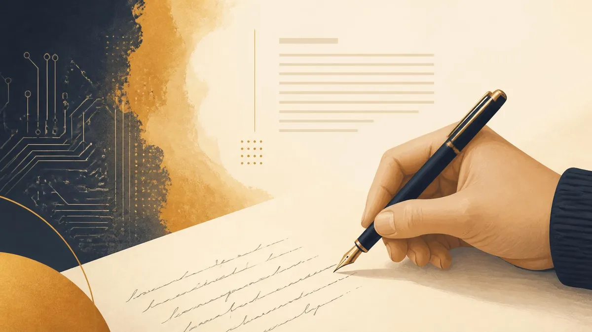 Who Composed the Sentence? Keeping Your Voice in the Age of AI
