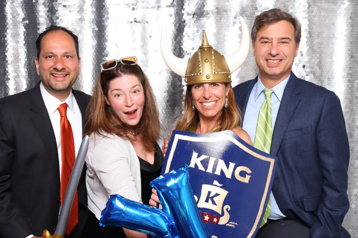 KING School Gala Greenwich Hyatt CT | School Event Photo Booth Experience