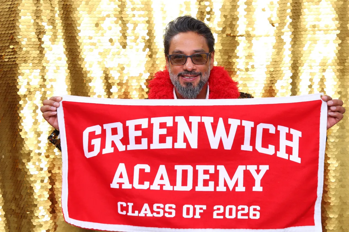 Greenwich Academy Graduation Party Photo Booth | Belle Haven Club Greenwich CT