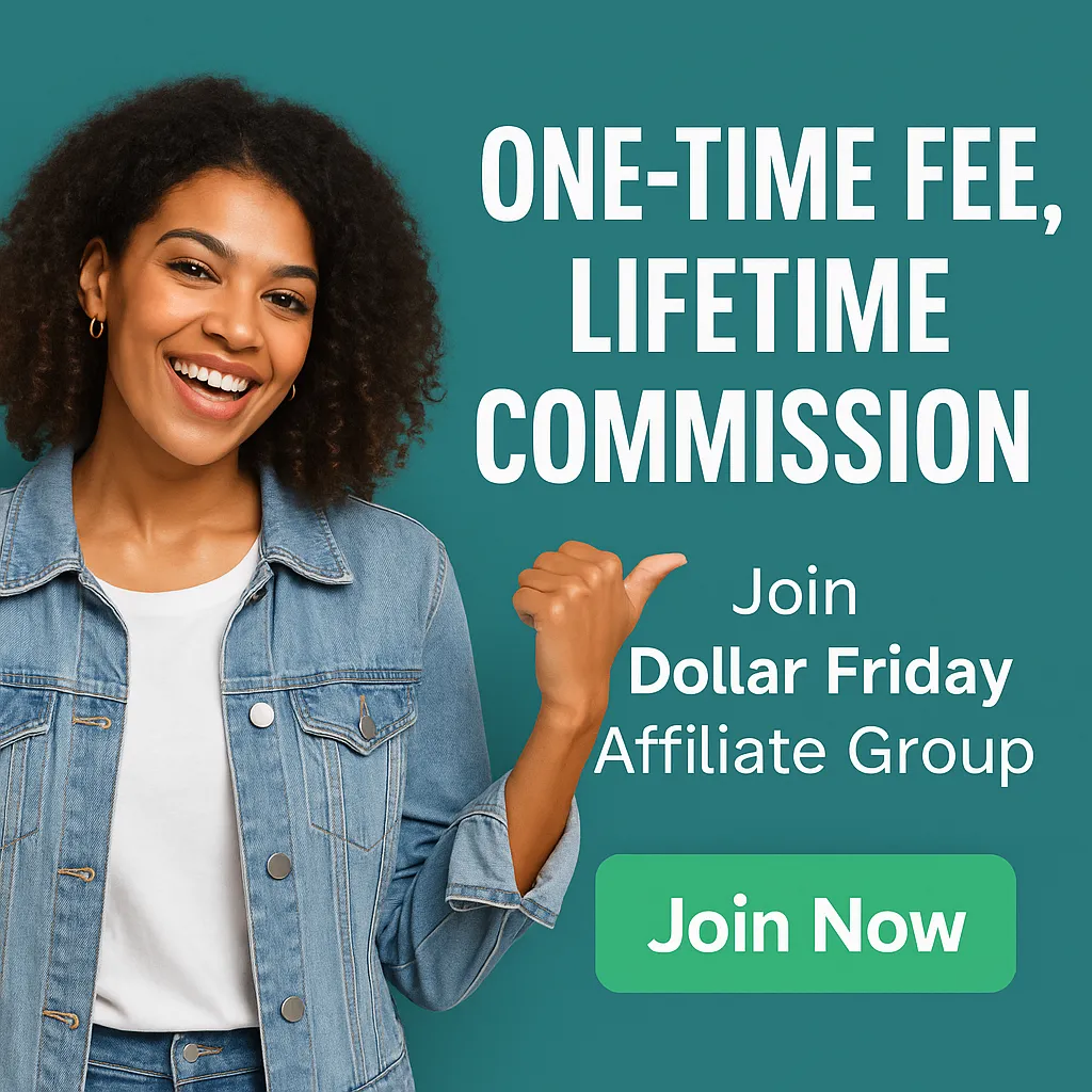 Affiliate banner creative showcasing product and bold headline