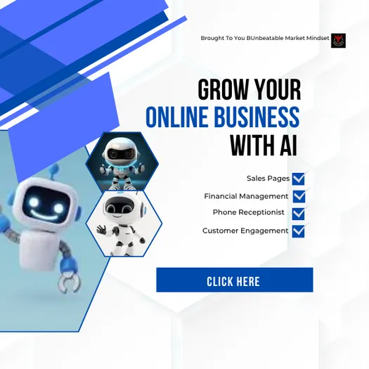 Modern AI dashboard interface with dynamic charts and automation flows, viewed on a laptop in a bright workspace. The scene includes subtle blue gradients and a hint of futuristic UI elements, conveying innovation and clarity for small business owners.