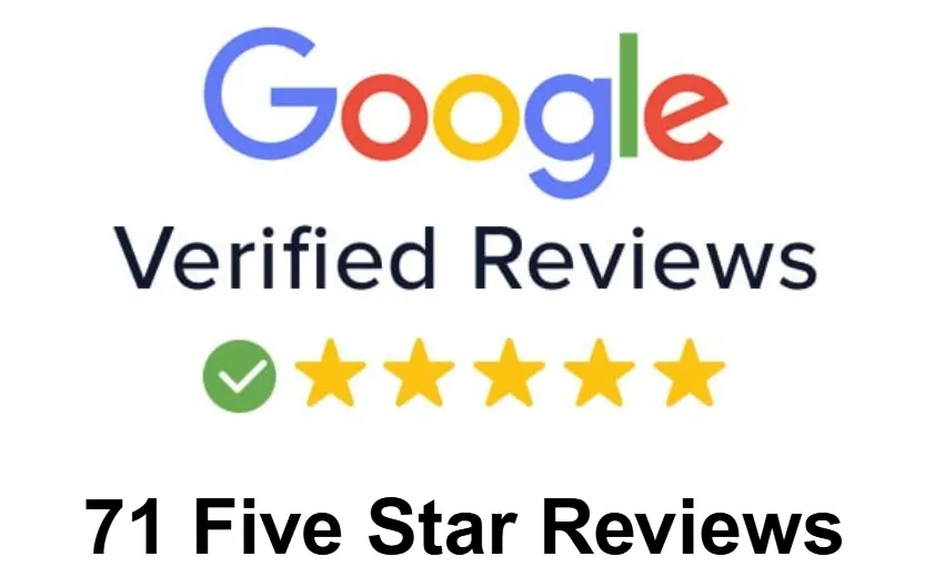 155 five star google reviews