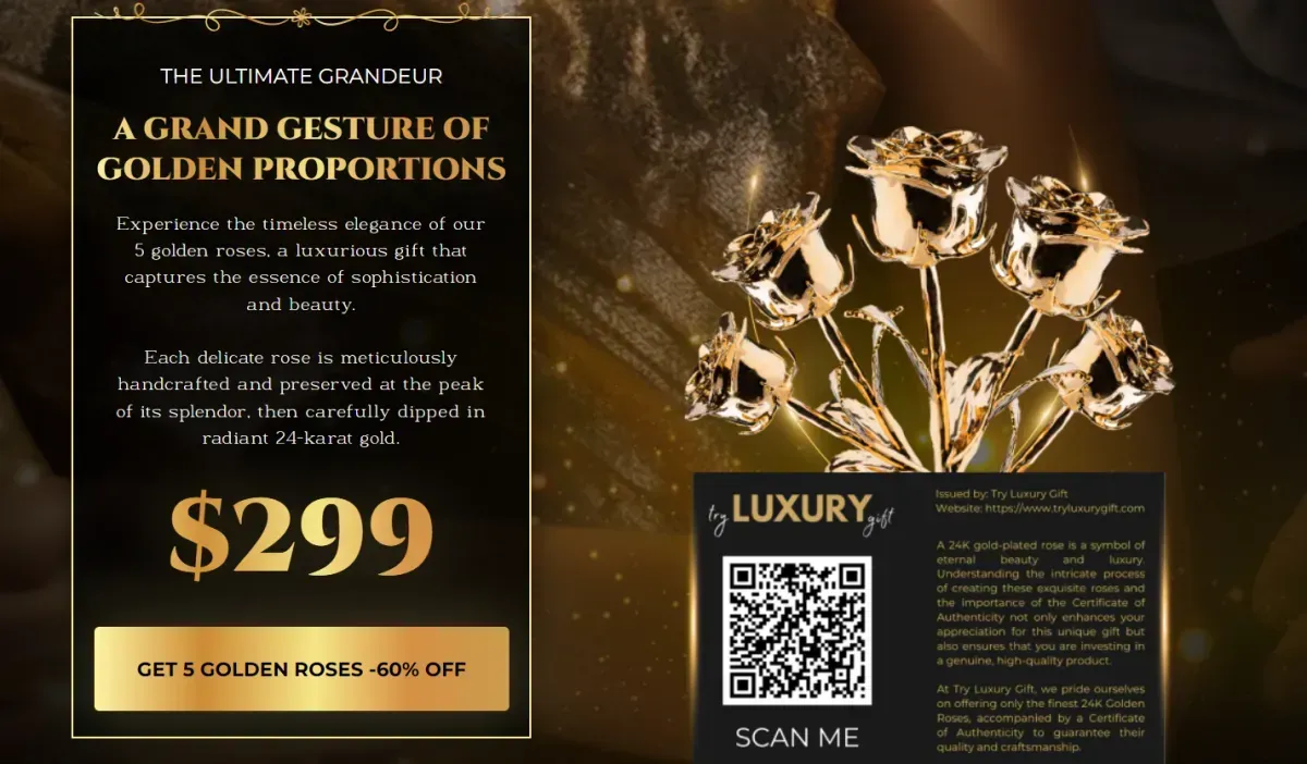 buy-5-golden-rose-$299