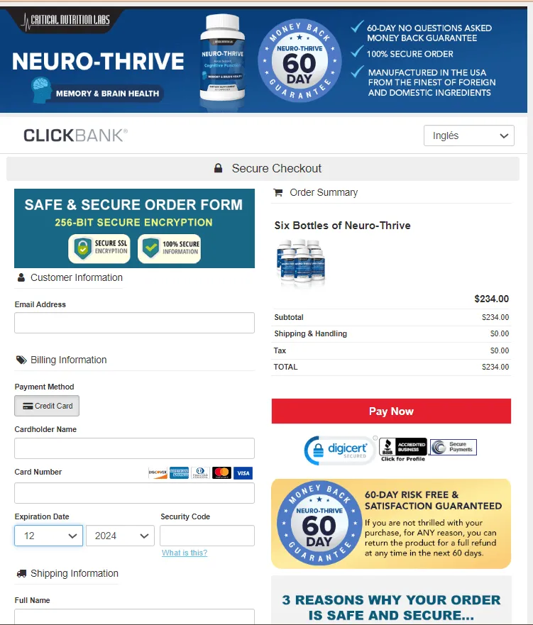 neuro-thrive-order-form