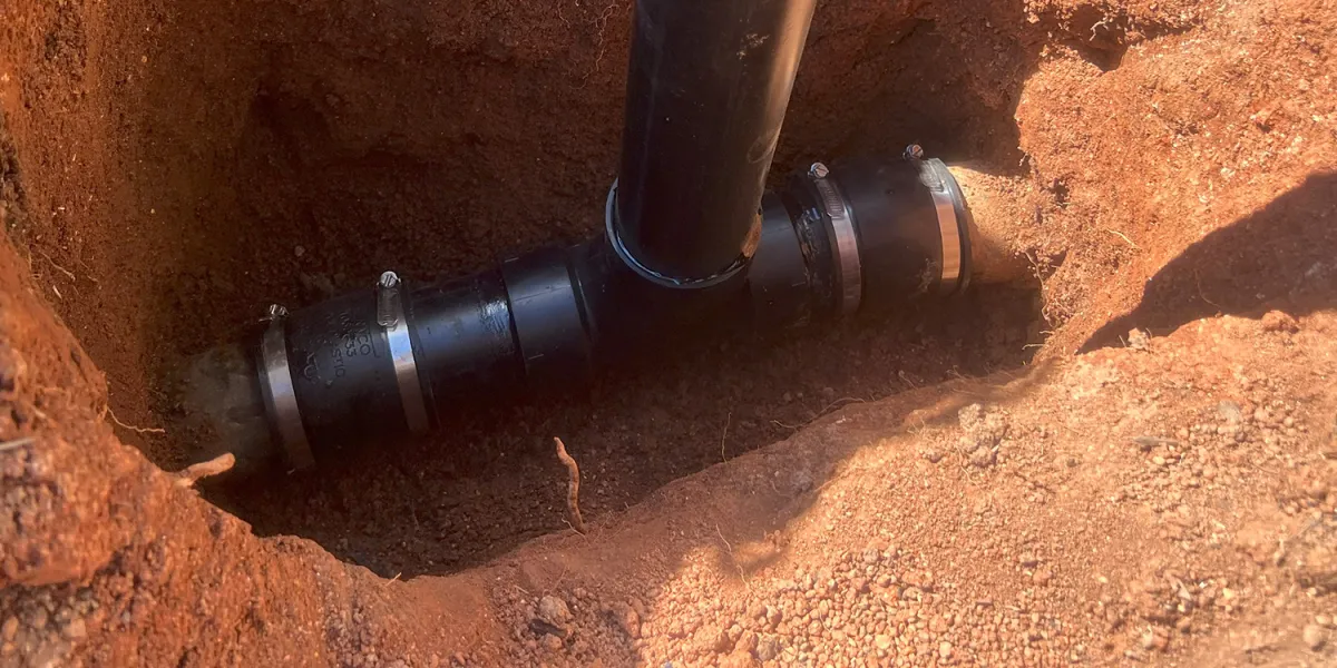 Sewer Cleanout Install