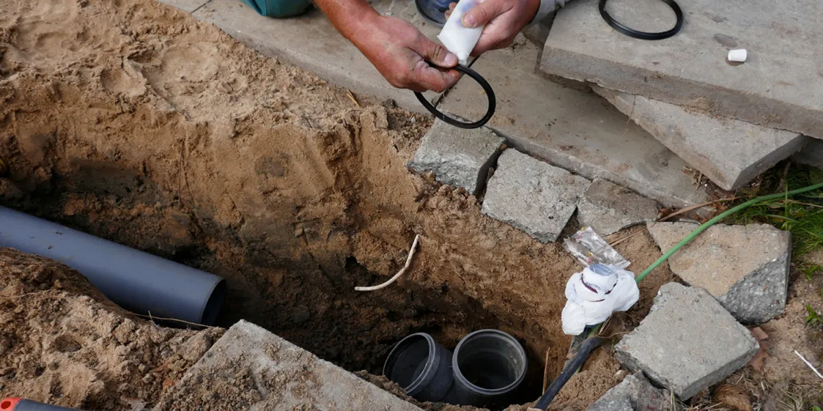 New Sewer Line Install