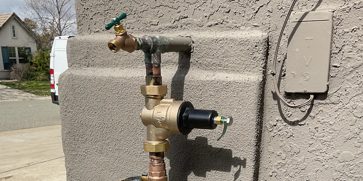 residential backflow preventer