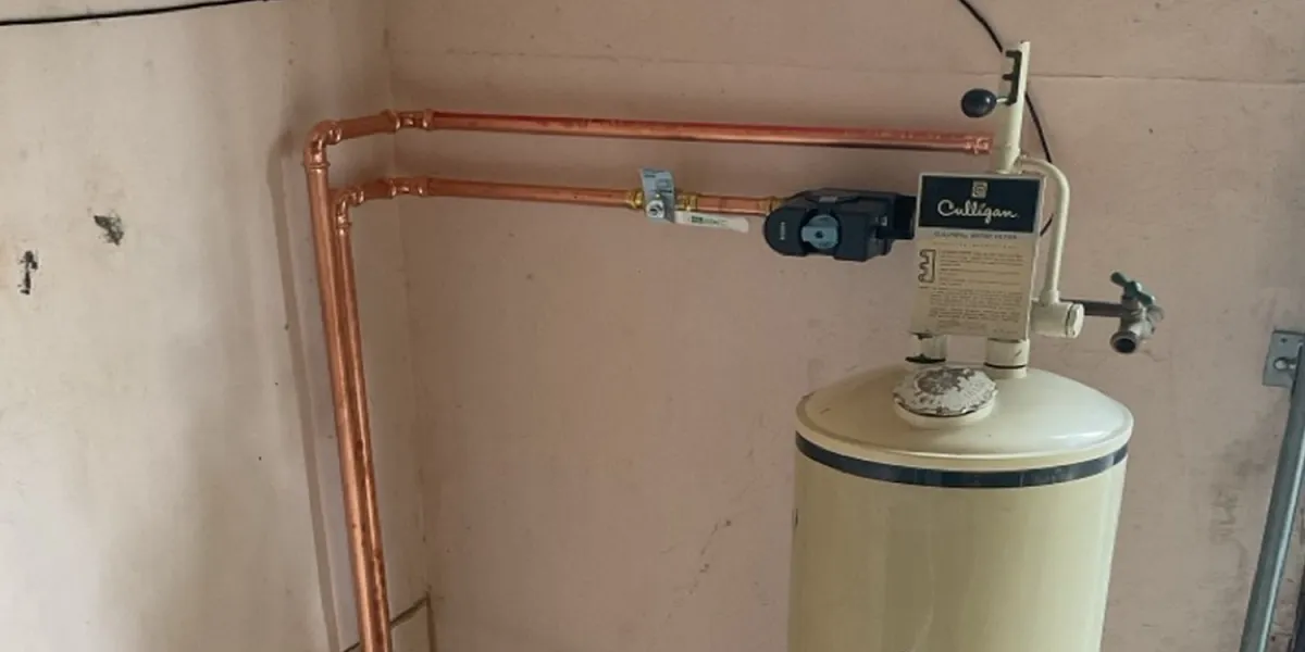 water softener install
