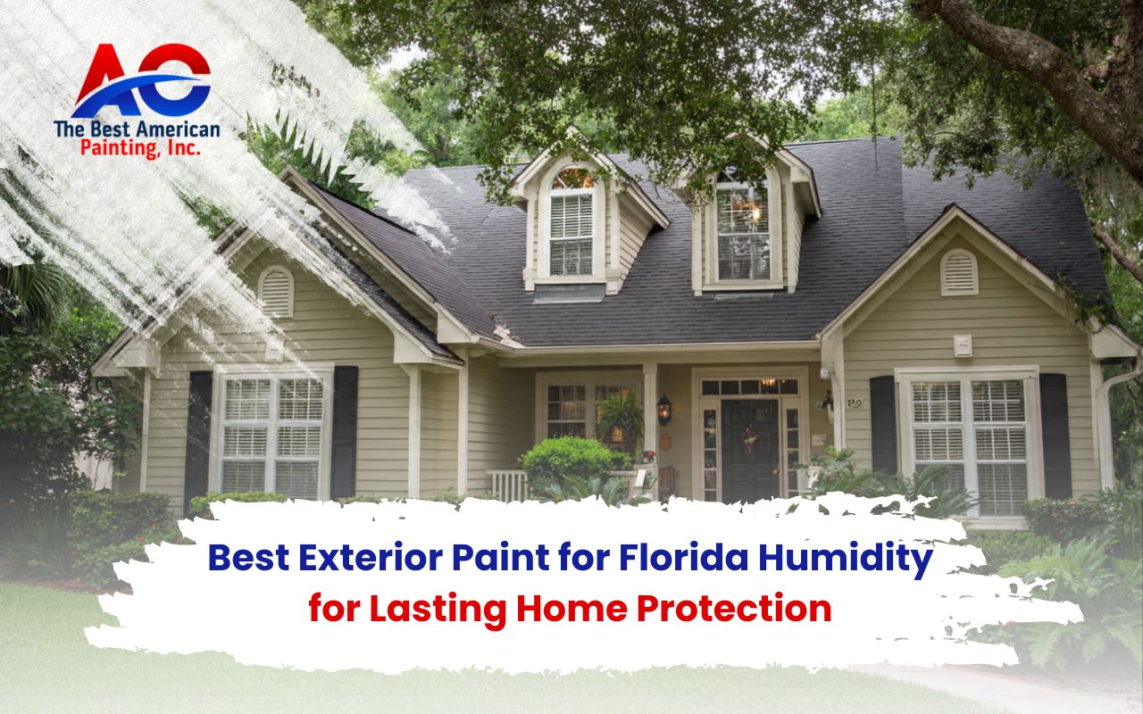 Best exterior paint for Florida humidity on a well-protected home exterior