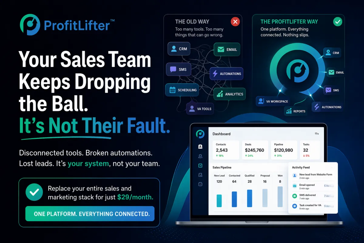 Why Your Sales Team Keeps Dropping the Ball and It Is Not Their Fault Your Sales Team Keeps Dropping the Ball and It Is Not Their Fault