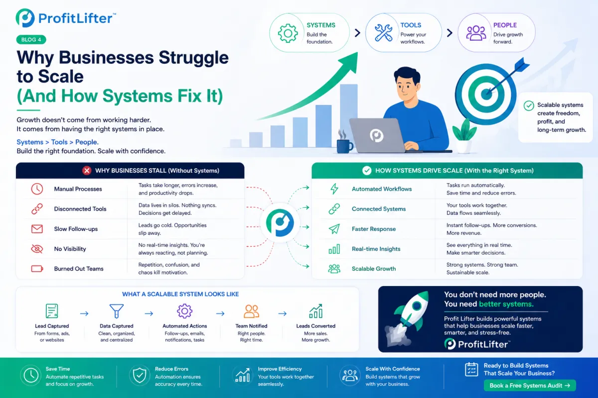 The Real Reason Most Small Businesses Struggle to Scale Their Sales