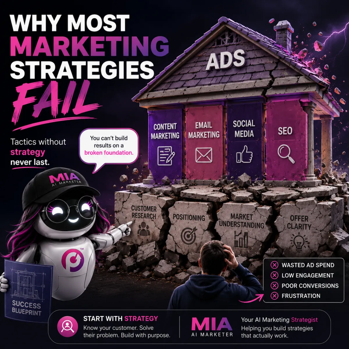 Why Most Marketing Strategies Fail Before They Start (And How to Build One That Doesn't)
