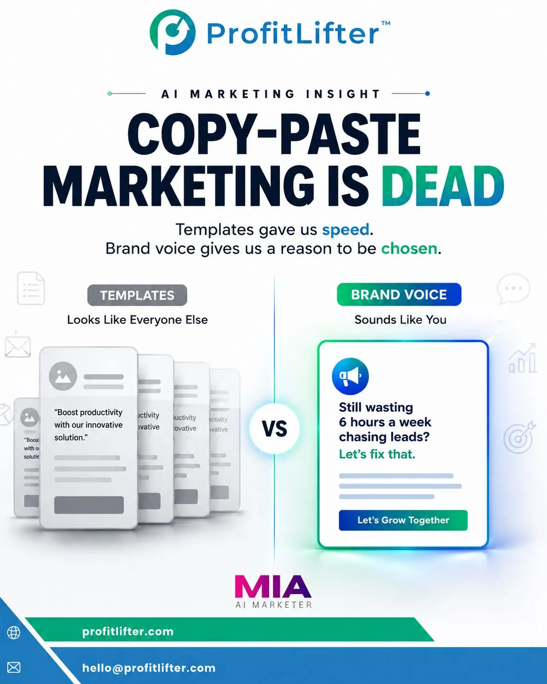 Brand Voice vs. Templates: Why Copy-Paste Marketing Stopped Working