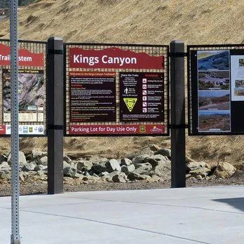 Custom hillside deck overlooking Kings Canyon Highlands