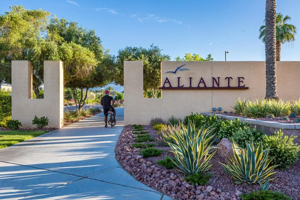 Composite deck with covered patio and grill station in Aliante, North Las Vegas