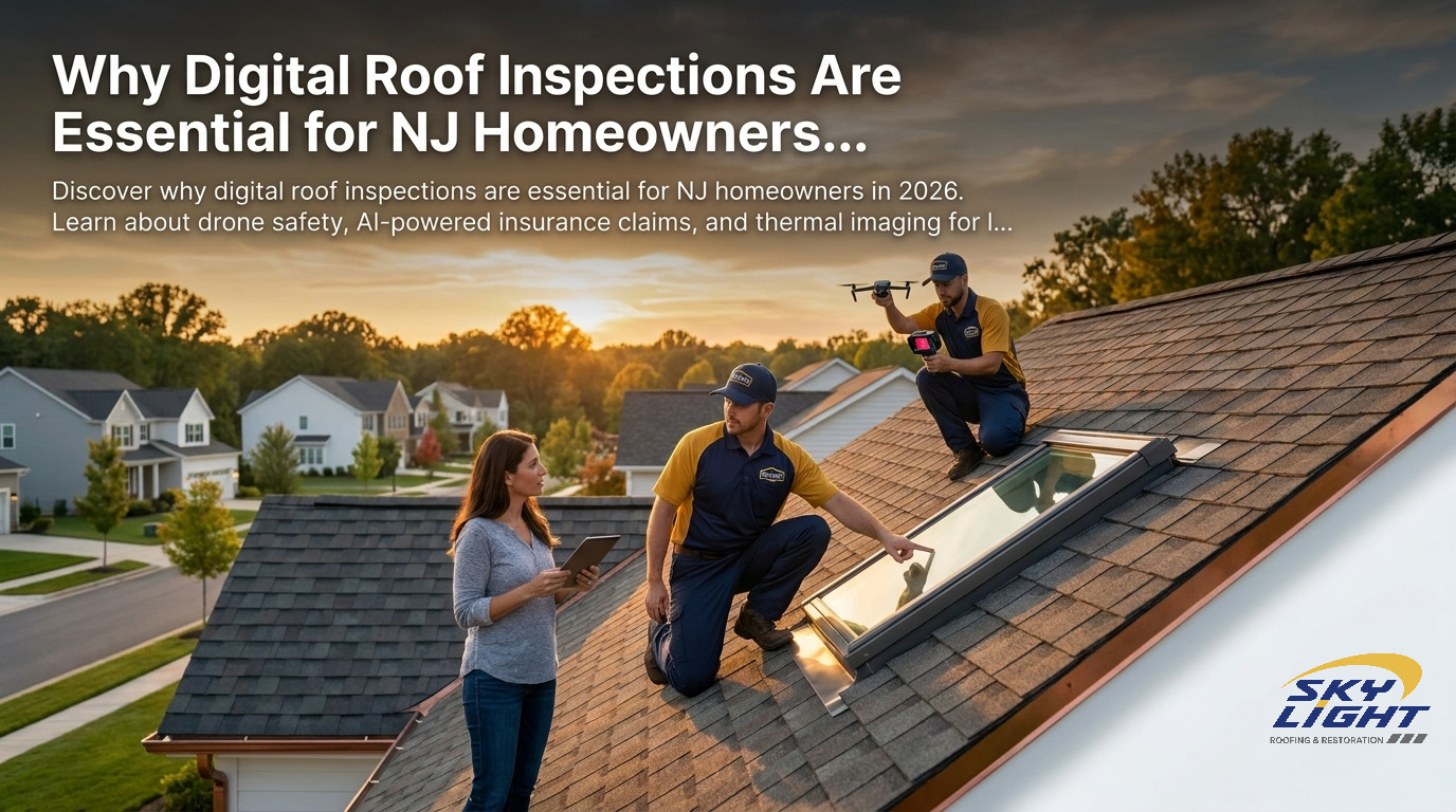 Emergency Roof Leaks: Immediate Steps for NJ Homeowners