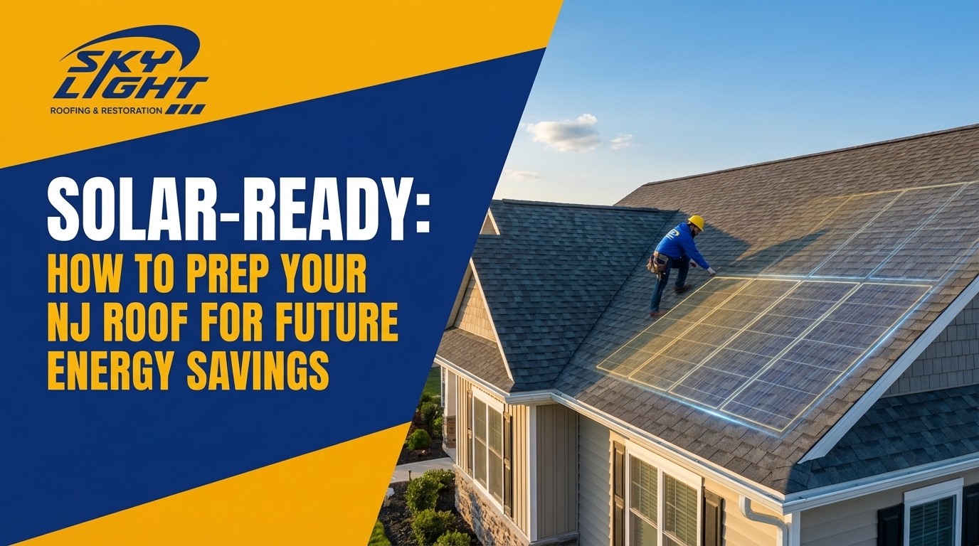 Solar-Ready: How to Prep Your NJ Roof for Future Energy Savings