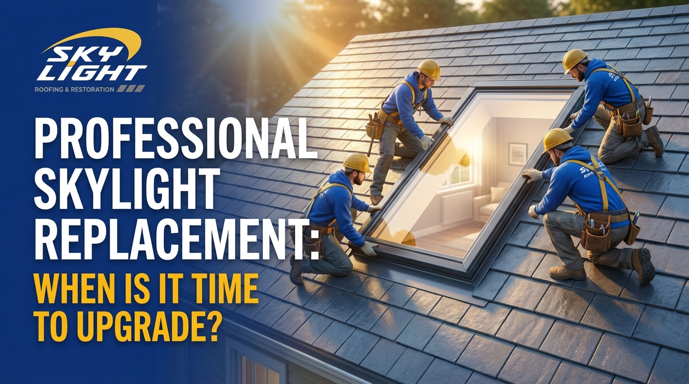 Professional Skylight Replacement: When Is It Time to Upgrade?