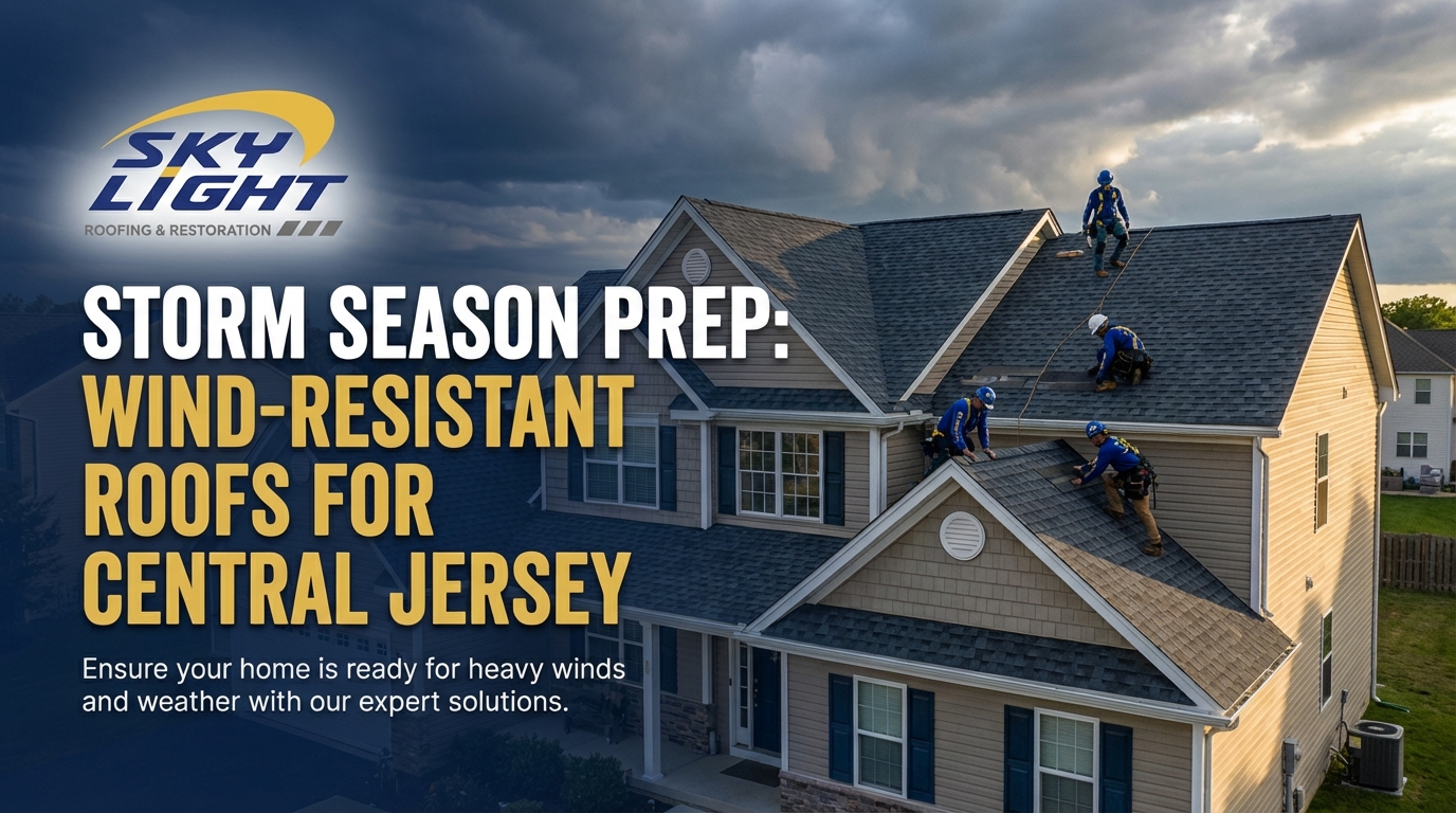 Storm Season Prep: Wind-Resistant Roofs For Central Jersey
